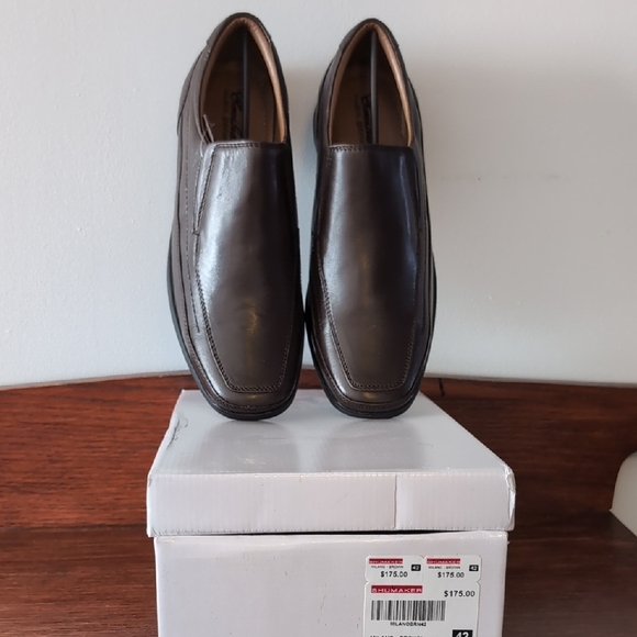 Emiliano Permilano 2 Italian Leather Brown Size 42(Approx US 9) Shoes New In Box - Picture 1 of 11